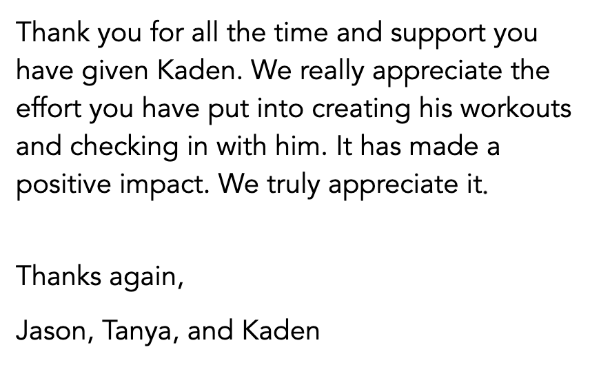 Client win